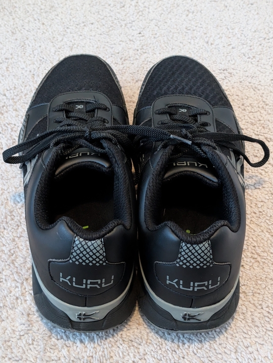Kuru Quantum Athletic Jet Black Walking Comfort Shoes Size Men’s 12.5 Medium main image 9
